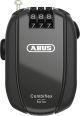 ABUS Combiflex StopOver 65cm, Fără suport CHR, negru, bicicletă, Blocare cablu cu cablu de oțel extensibil, 954542