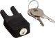 RACKTIME Secure IT, Bike luggage rack lock, 7x3x4,5cm, black, RT-17009