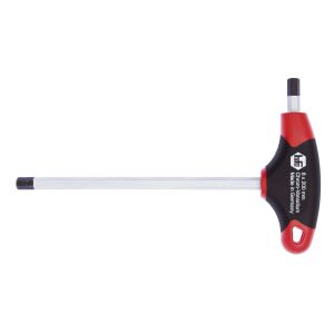 HAFU Hex Key Wrench 2K T-Handle with Side Drive, black-red, 10-10205