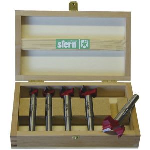 STERN Cylinder-Boring Bit Box Set HM, Drill ø 15 - 35 mm 5 Pieces, 101191289