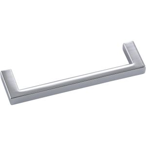  Handle Macha LA 96 mm, width 104 mm, ZN polished chrome-plated, Furniture handle, silver, 10-10779 _10-10779