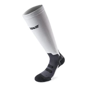 LENZ Compression Socken, bianca-grigio, Unisex, 1 Paar