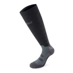 LENZ Compression Socks, black-grey, Unisex, 1 Pair