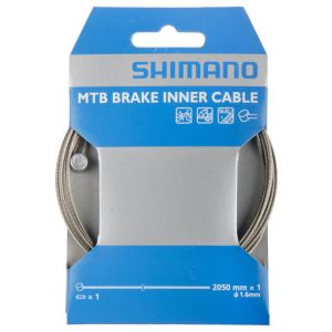 SHIMANO Cavo freno 1.6mm MTB inox, grigio acciaio, SH-Y80098210