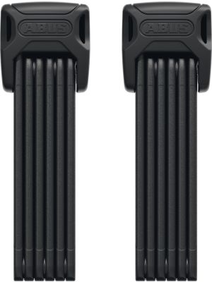 ABUS Twinset Bordo 6000K/90 BK SH, fekete, kerékpár Kerékpár összecsukható zár, 620959
