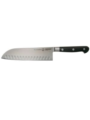 MESSERMEISTER Meridian Elite Kullenschliff Szent Vásár, Penge hossza: 18cm, Japán szakács kés, MM-E-3610-7K